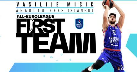 EuroLeague’de Sezonun En İyi Beşi